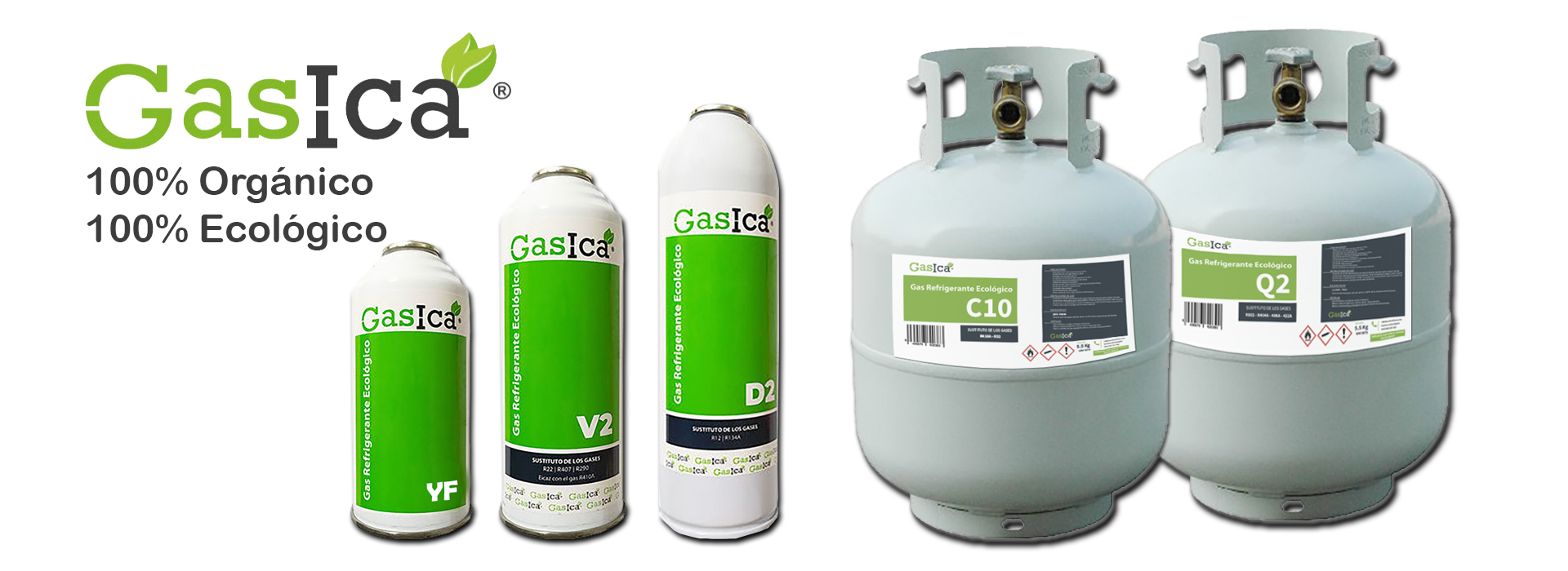 factor Regresa Alaska 🥇 GASICA. El mejor Gas ecológico y sustitutivo